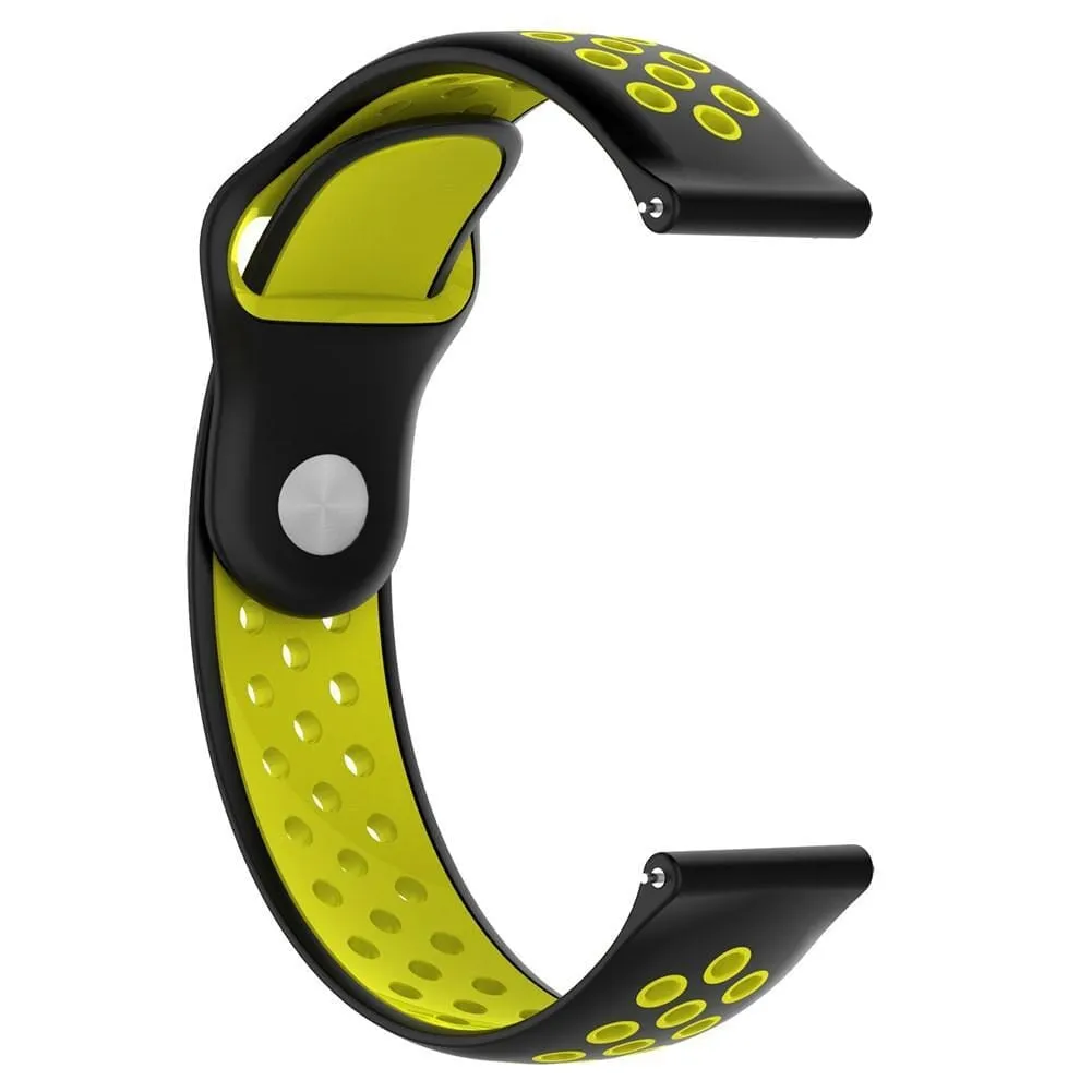 Silicone Sports Straps Compatible with the Garmin 20mm Range