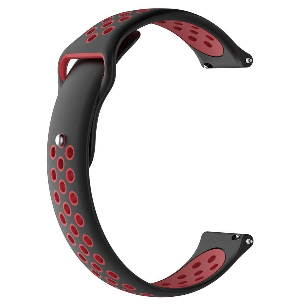 Silicone Sports Straps Compatible with the Garmin 20mm Range