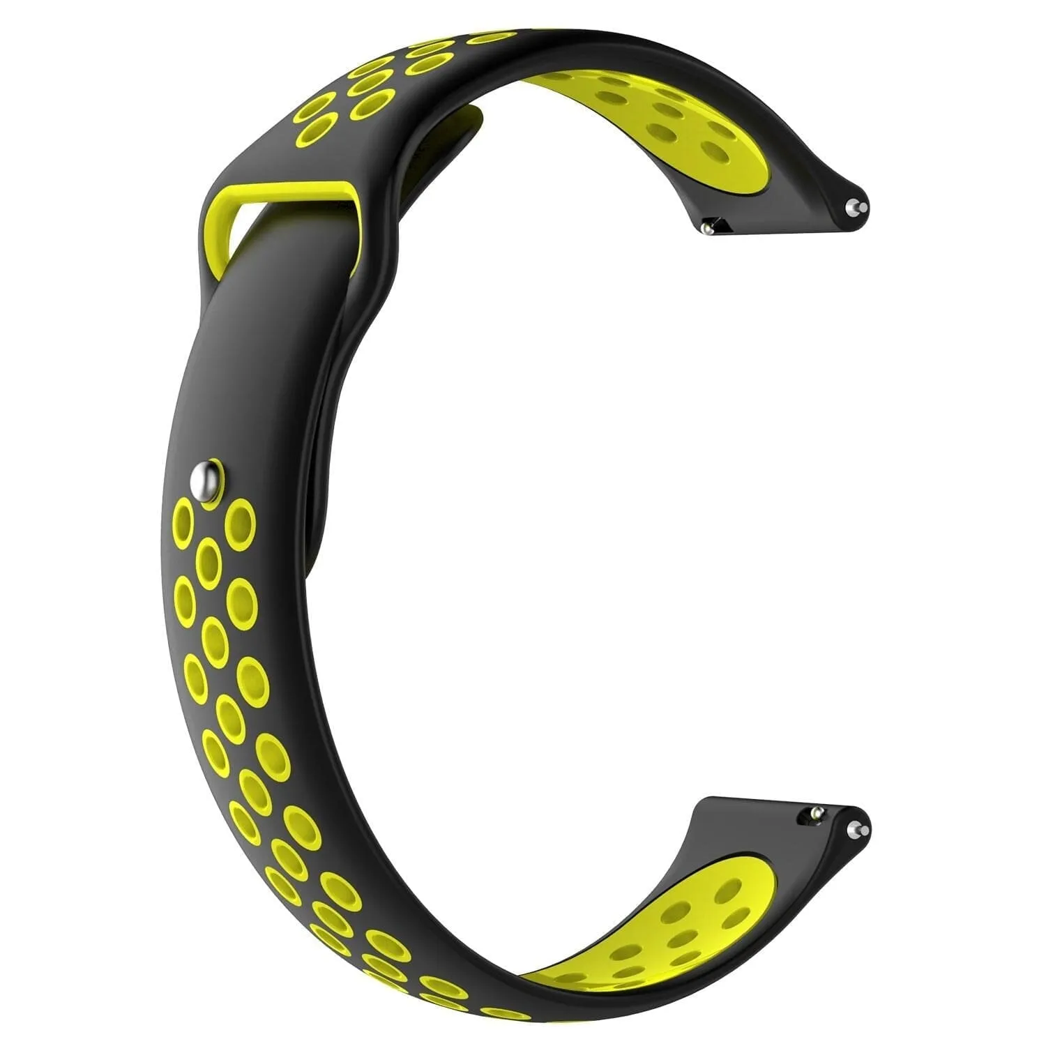 Silicone Sports Straps Compatible with the Garmin 20mm Range