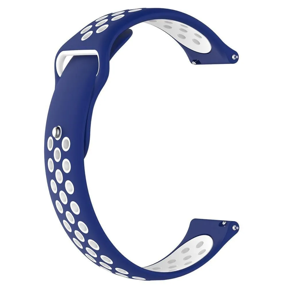 Silicone Sports Straps Compatible with the Samsung Galaxy Watch 6 Classic (47mm)