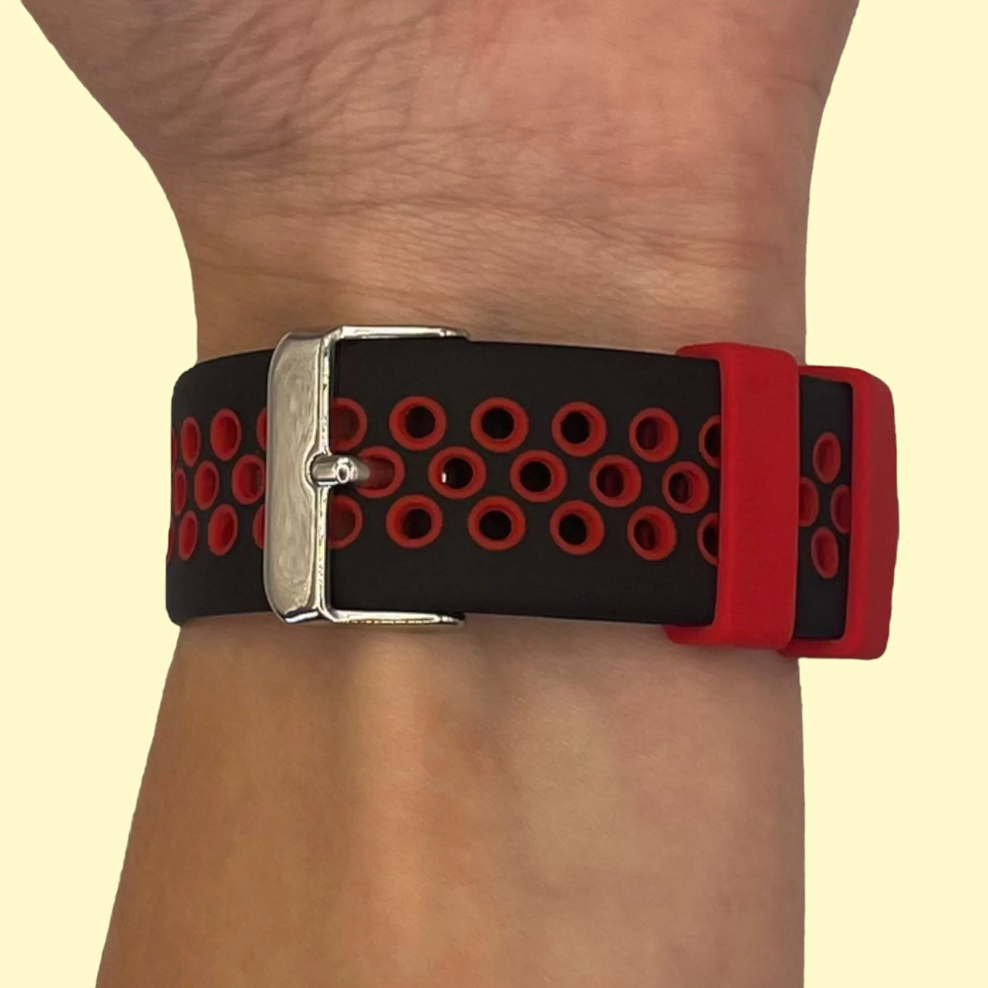 Silicone Sports Straps Compatible with the Xiaomi Amazfit T-Rex Ultra