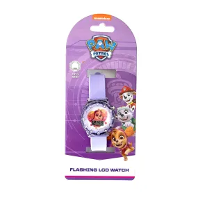 Skye Paw Patrol Flashing LCD Watch