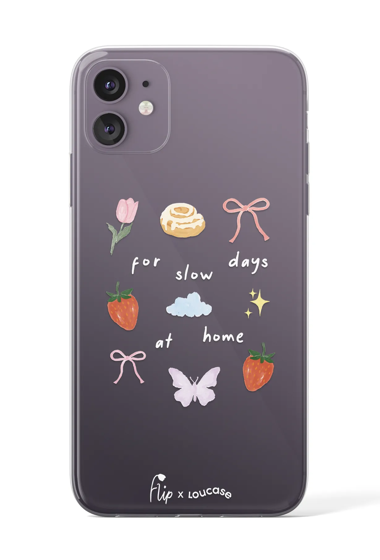 Slow Days - KLEARLUX™ Limited Edition Flip x Loucase Phone Case | LOUCASE