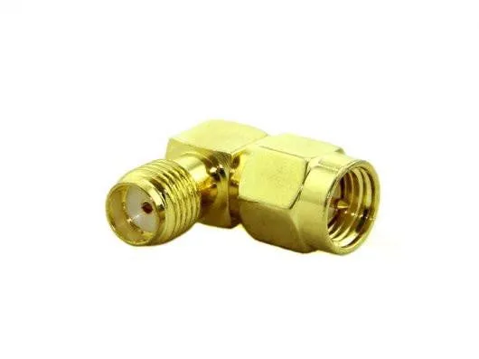 SMA adapter SMA Plug to SMA Jack right angle