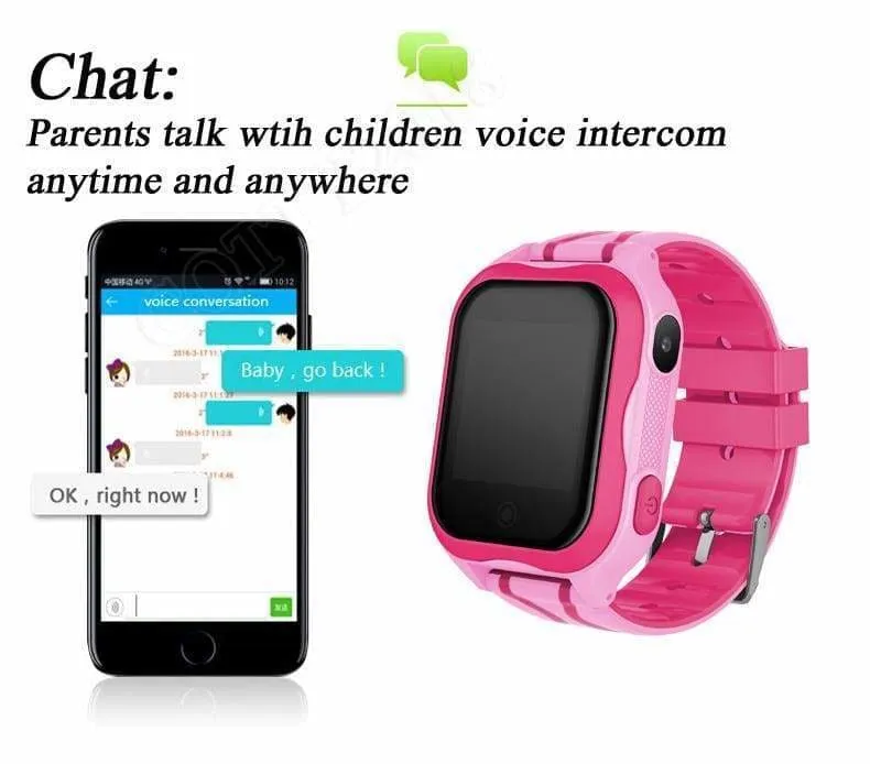 Smart GPS WIFI Tracker Watch for Kids