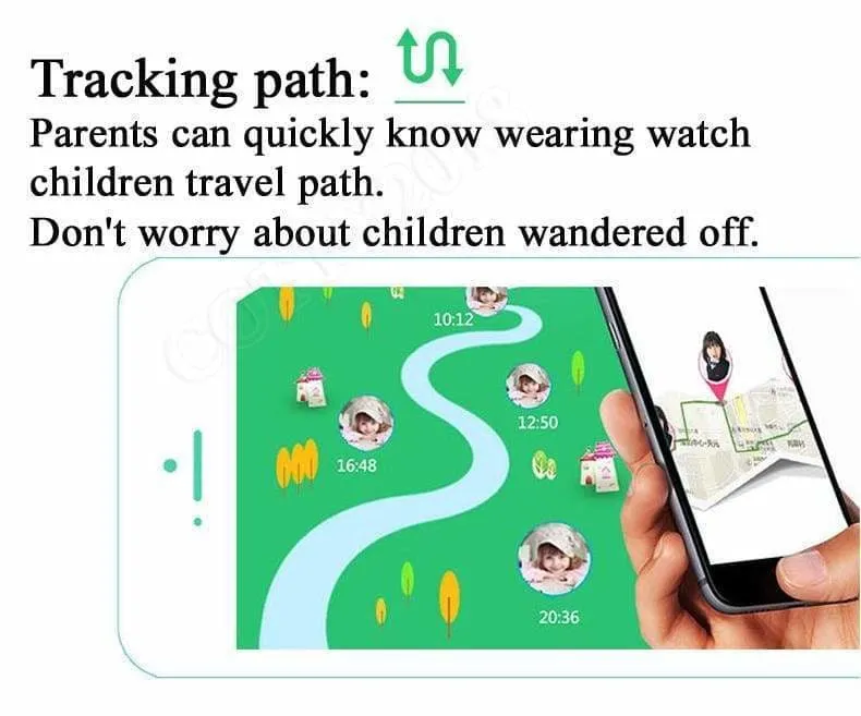 Smart GPS WIFI Tracker Watch for Kids