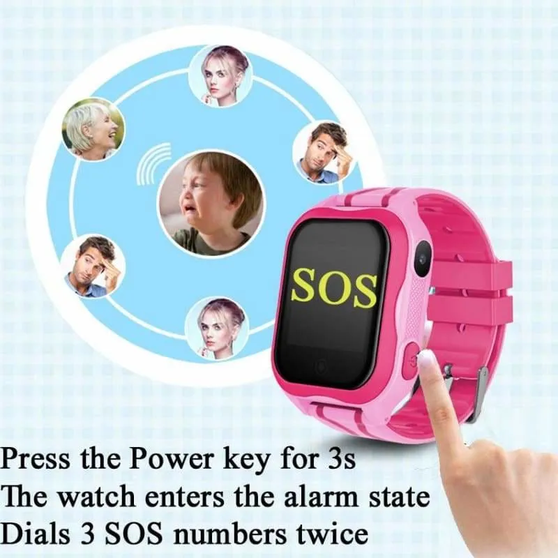 Smart GPS WIFI Tracker Watch for Kids