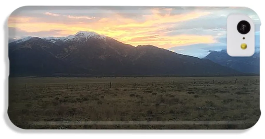 Snowy Morning Mists Crestone - Phone Case