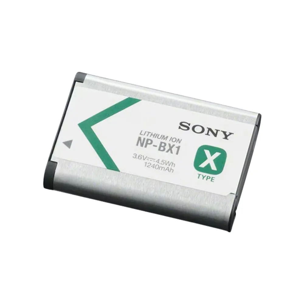 Sony NP-BX1 Battery 1240mAh and BC-DCX2 Travel DC Charger Kit for CyberShot Compact Cameras ACC-TRDCX