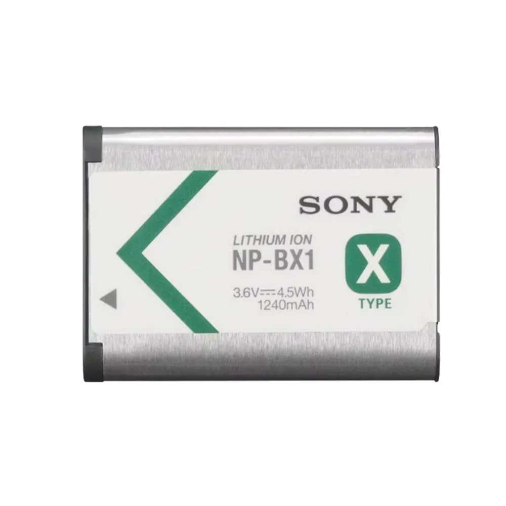 Sony NP-BX1 Battery 1240mAh and BC-DCX2 Travel DC Charger Kit for CyberShot Compact Cameras ACC-TRDCX