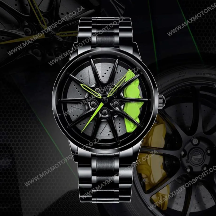 Sports Car Rim Wheel Watch - Nismo GT-R