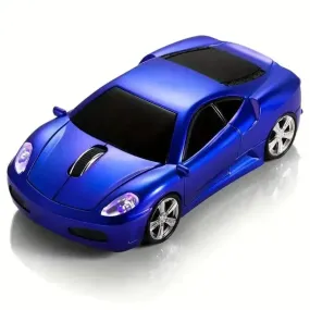 Sporty Wireless Car-Shaped Mouse