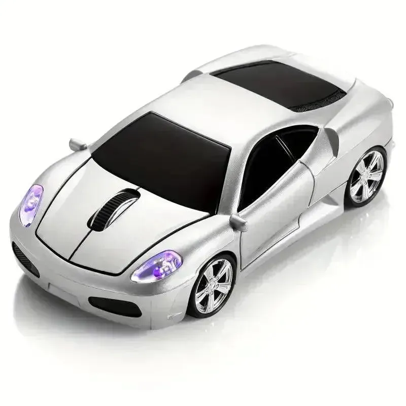 Sporty Wireless Car-Shaped Mouse