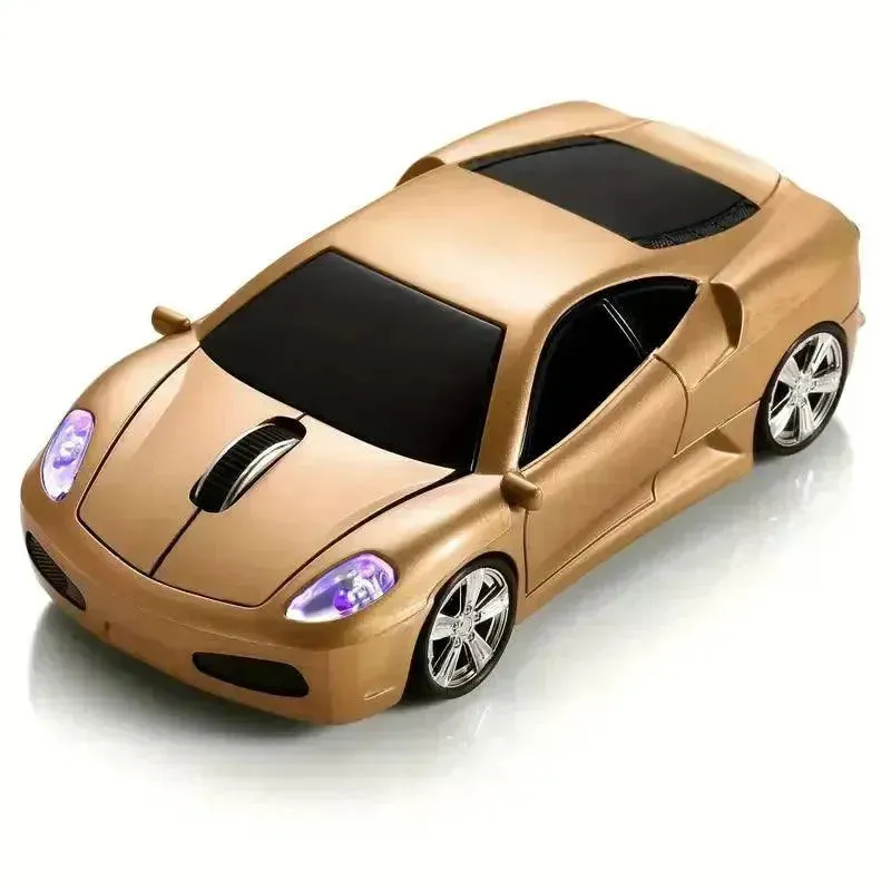 Sporty Wireless Car-Shaped Mouse