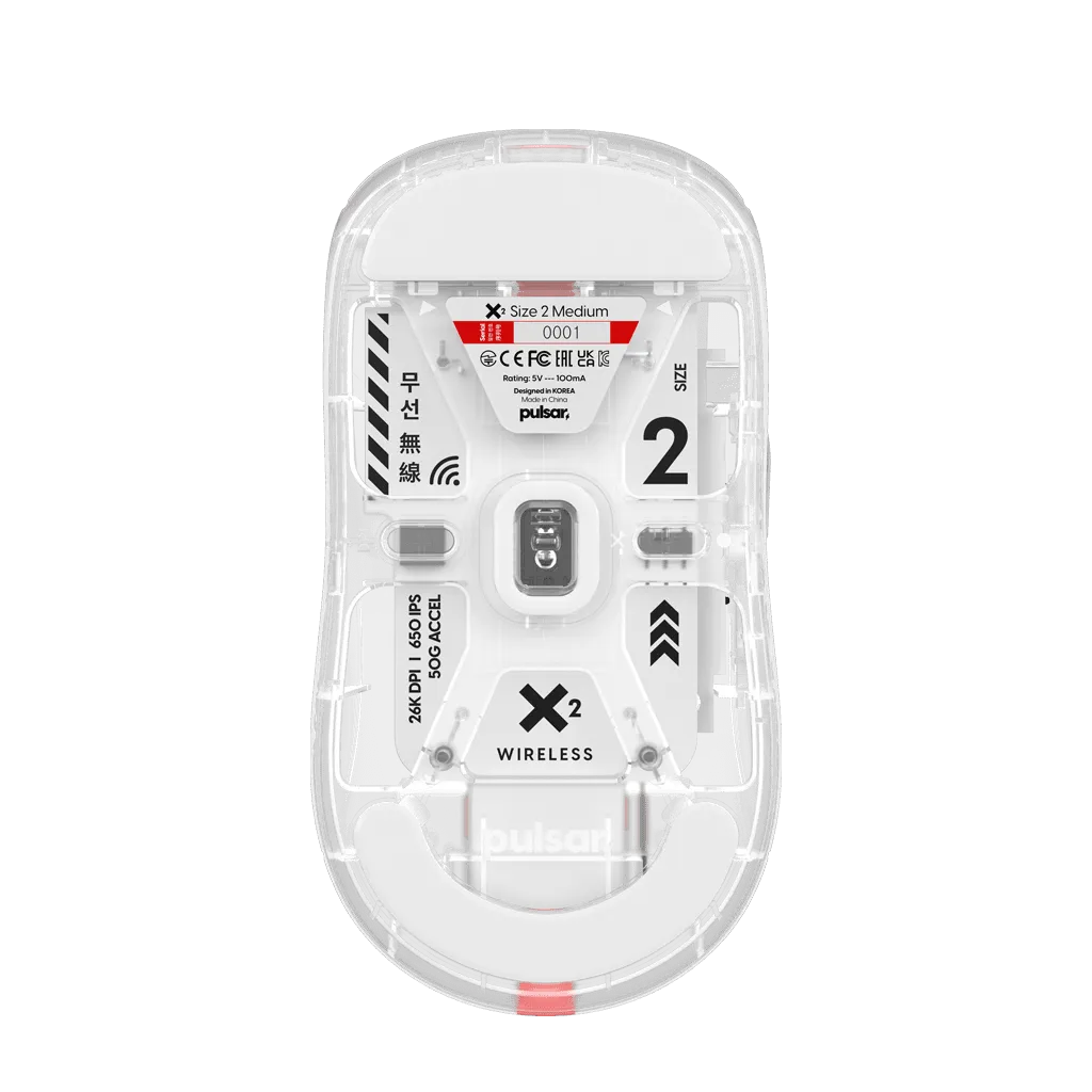 [Super Clear Edition] X2 Gaming Mouse