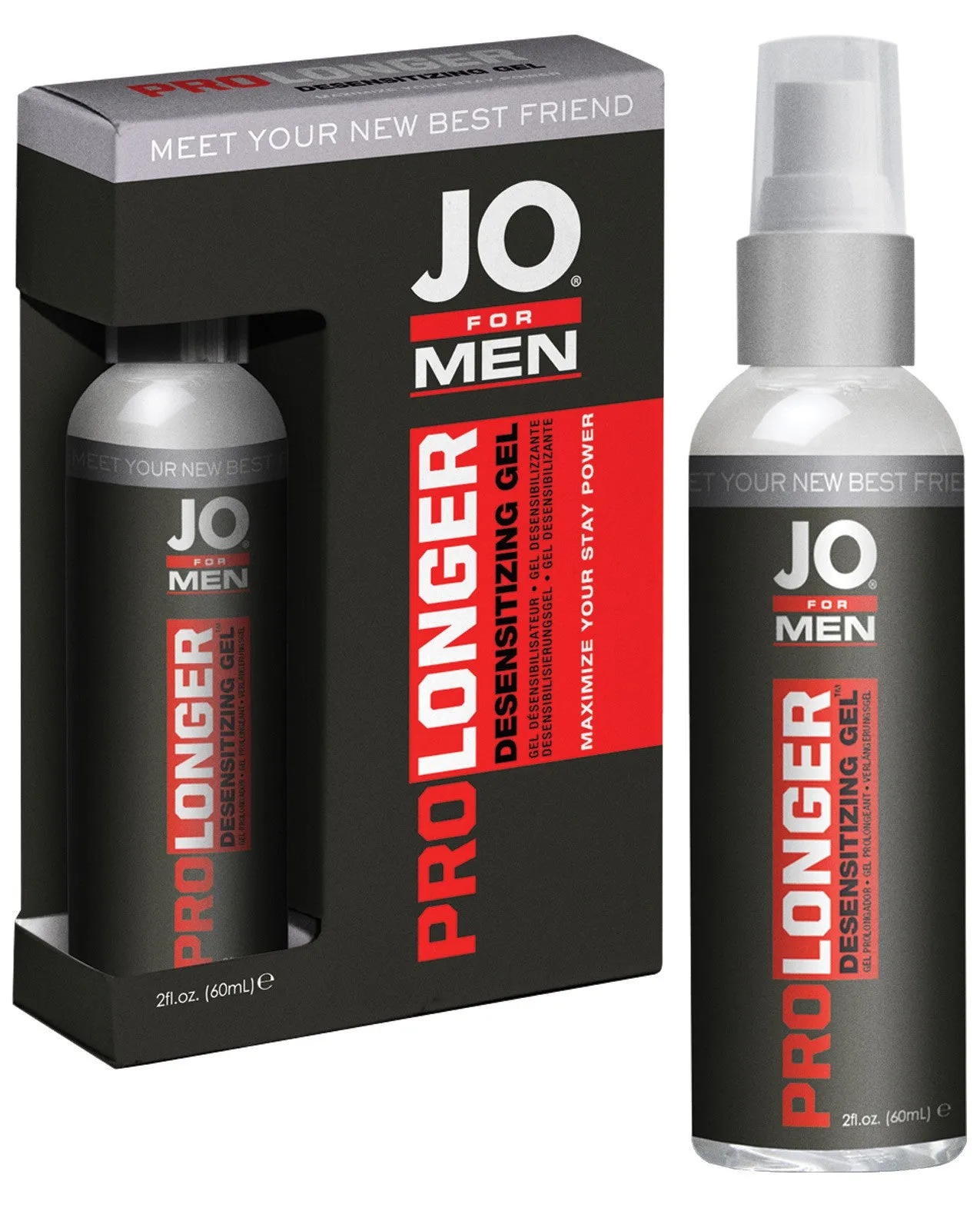 System JO Benzocaine Free Prolonger Gel - 2 oz