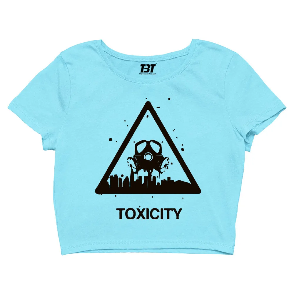 System Of A Down Crop Top - Toxicity