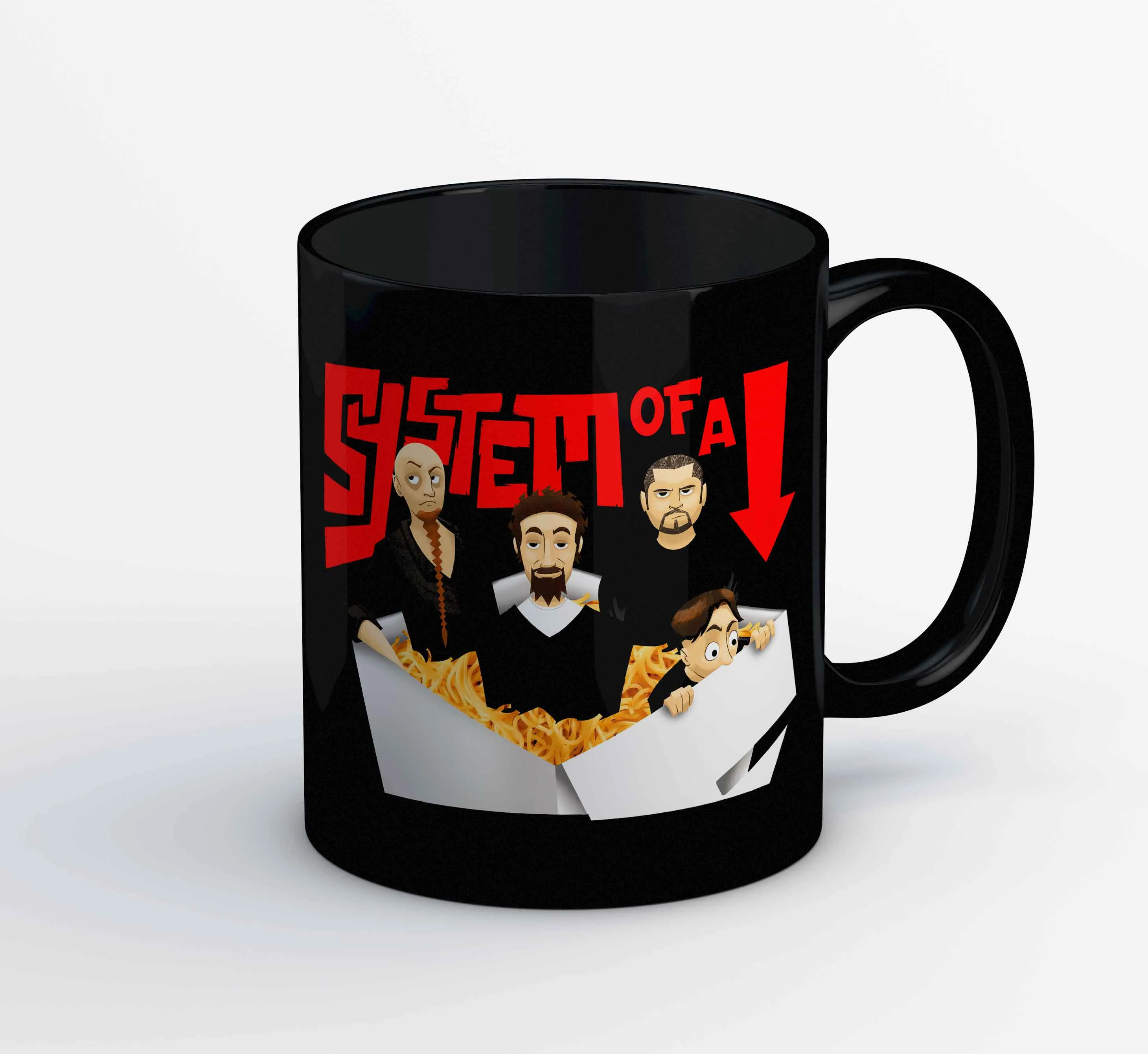 System Of A Down Mug - Chopsuey Cartoon