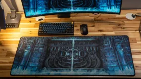 TangoTek "Dungeon Doors" Content Creator Collaboration Limited Edition Gaming Deskmat