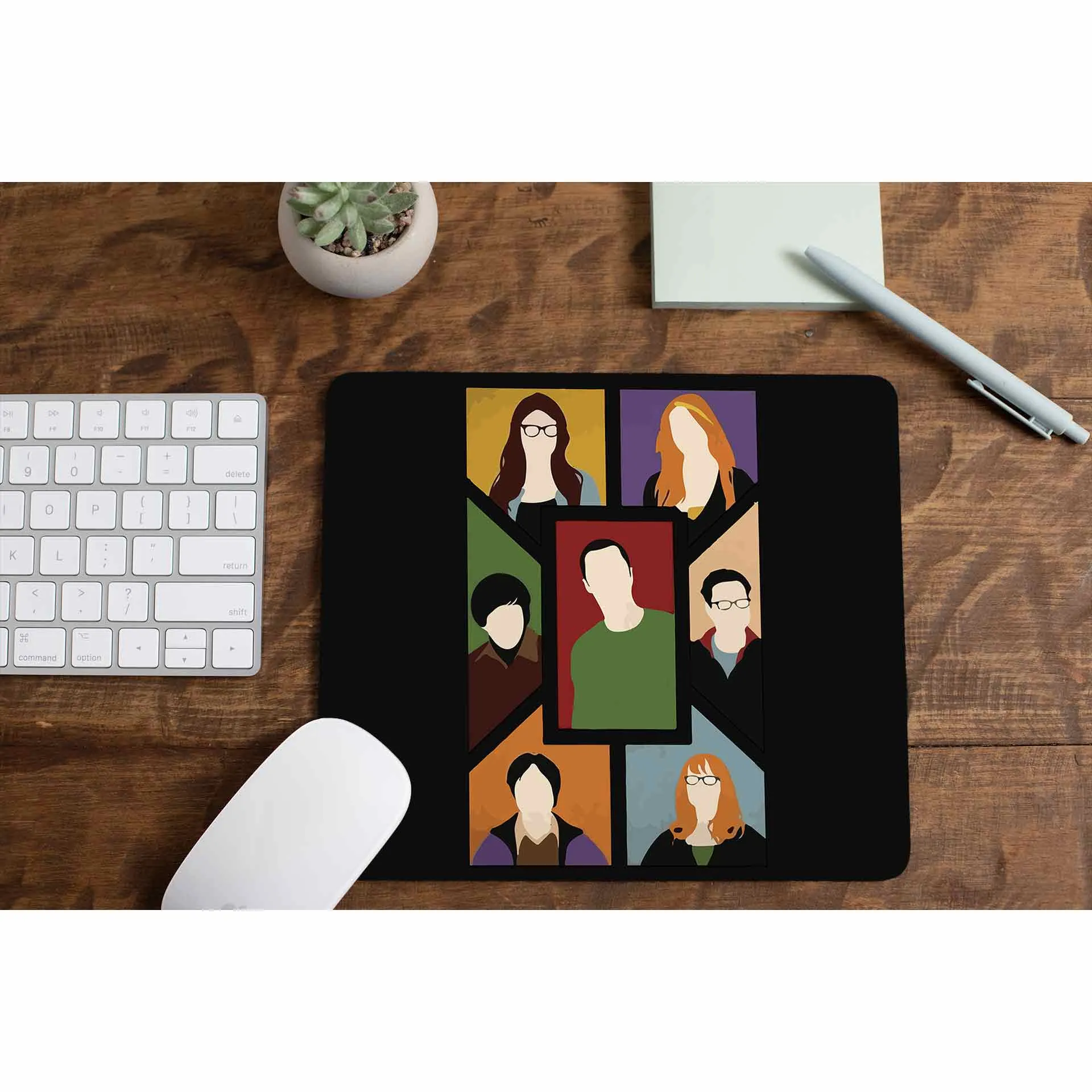 The Big Bang Theory Mousepad - The Big Bang Brigade