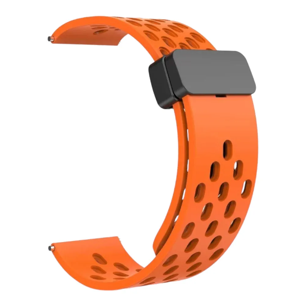 Ticwatch E & C2 compatible Silicone Magnetic Sports Watch Straps