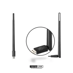 TOTOLINK A650UA High Power Dual Band 5GHz   2.4GHz MU-MIMO AC650 5dBi Wireless USB WiFi Adapter