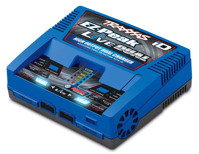 Traxxas EZ Peak Live Dual Charger 26 amp NiMH/ LiPo High Output Dual Charger