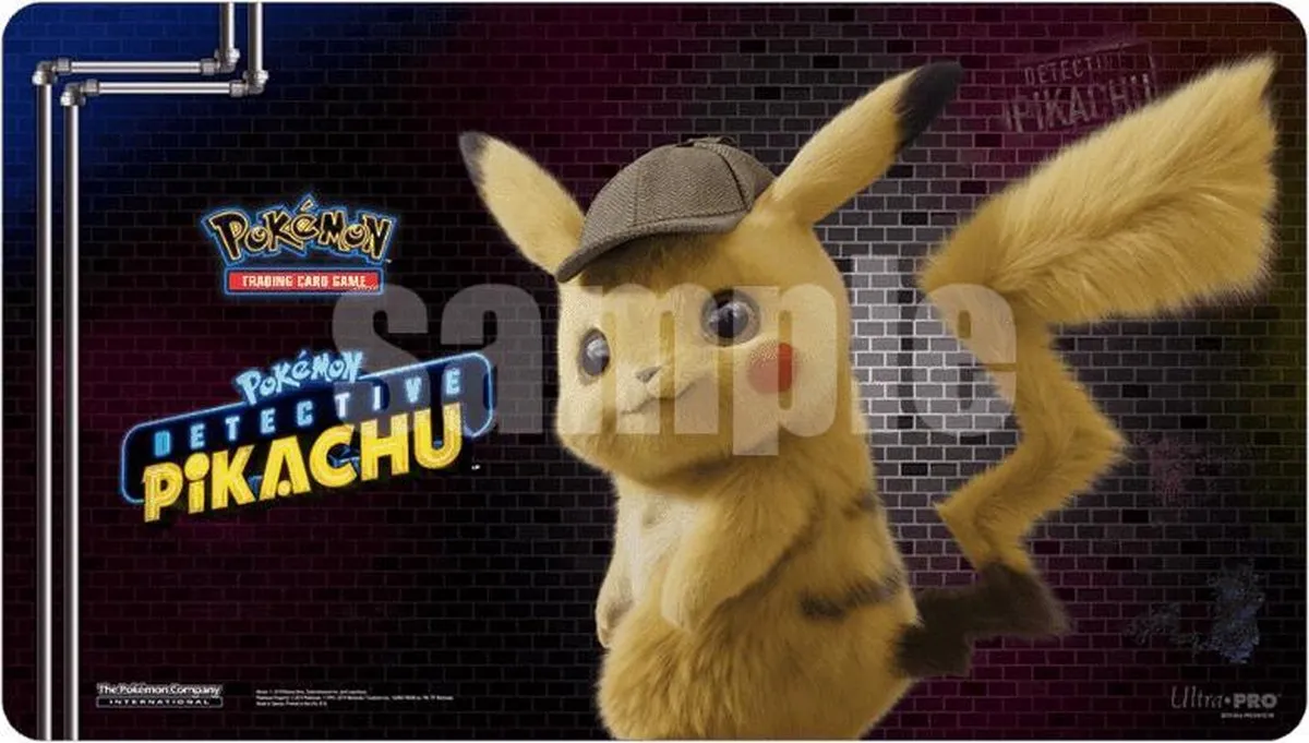 Ultra PRO: Playmat - Pokemon (Detective Pikachu / Pikachu)