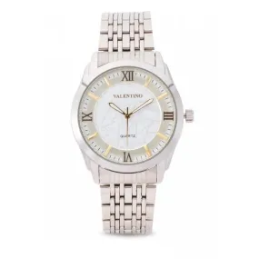 Valentino 20121913-Gold Dial Sta Barbara Mtl G Stainless  Strap Watch For Men