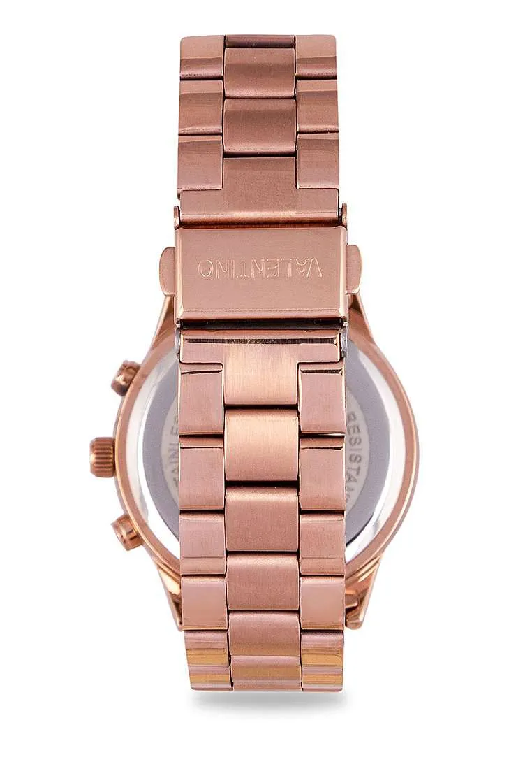 Valentino 20122245-SILVER DIAL Gold Watch for Women