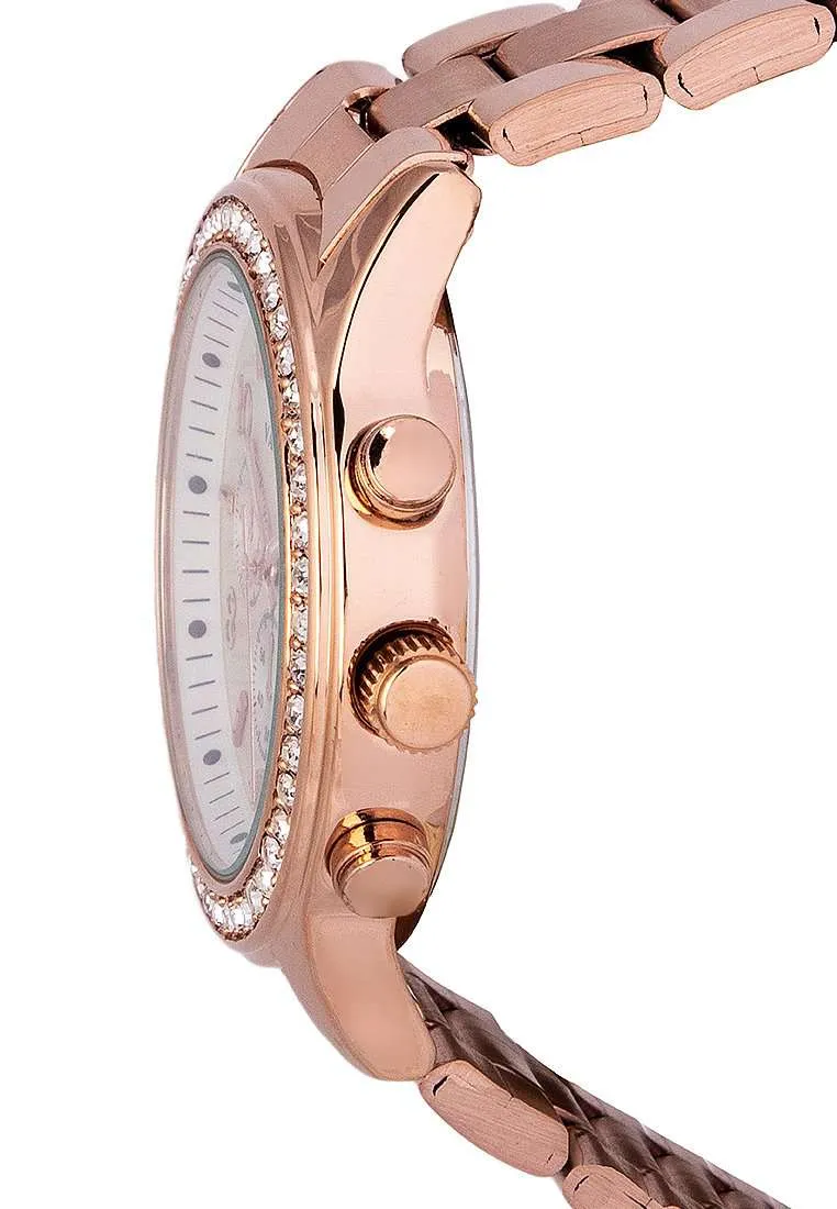 Valentino 20122245-SILVER DIAL Gold Watch for Women