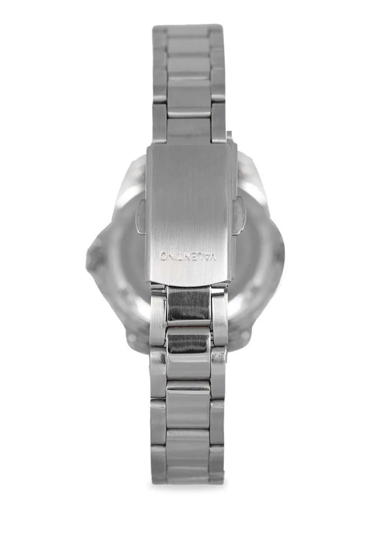 Valentino 20122291-BLUE DIAL Silver Stainless Steel Watch for Women