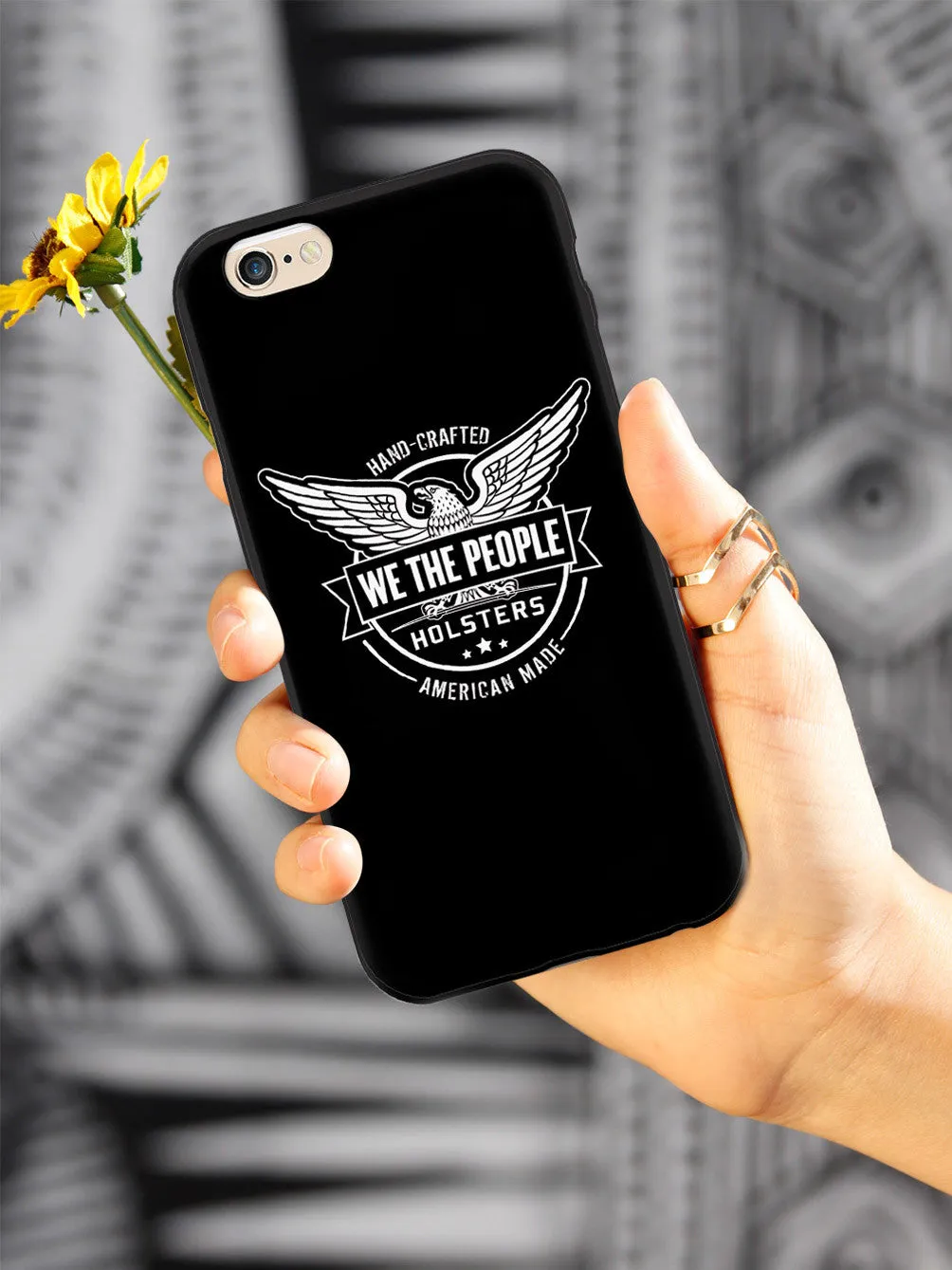 We The People Holsters Logo Cell Phone Case - Black