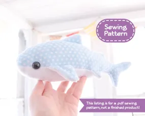 Whale Shark Sewing Pattern - Digital Download