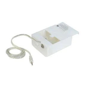 White Battery Box-uses 2 C batteries