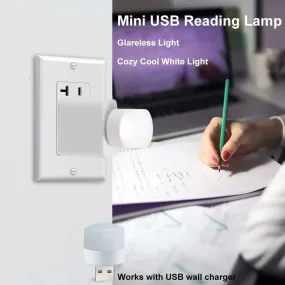 White USB Portable LED Mini Bulb