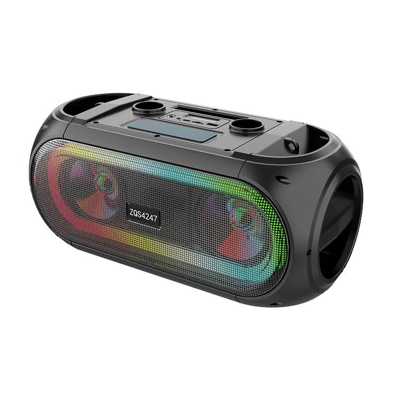 Wireless Bluetooth Speaker With Dual Mic And Remote Super Bass - ZQS-4247