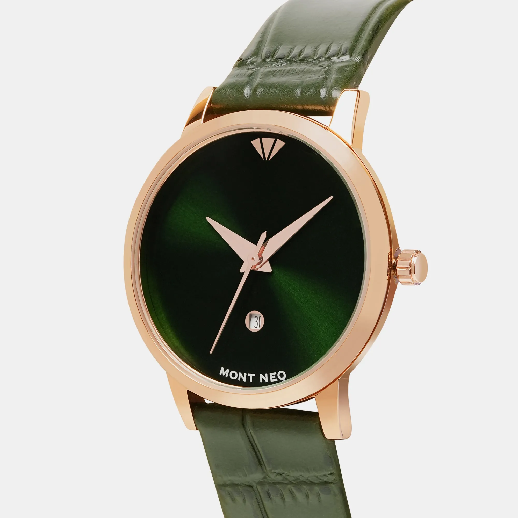 Women Green Analog Leather Watch L1034E-L3314