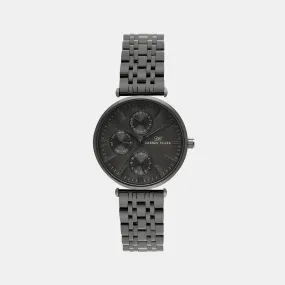 Women's Black Brass Chronograph Watch 2003F-M0404