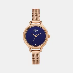 Women's Blue Analog Stainless Steel Watch TW027HL13