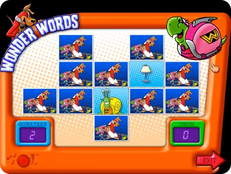 Wonder Words Flash Action Software (Windows Download)