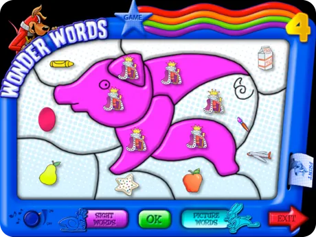 Wonder Words Flash Action Software (Windows Download)