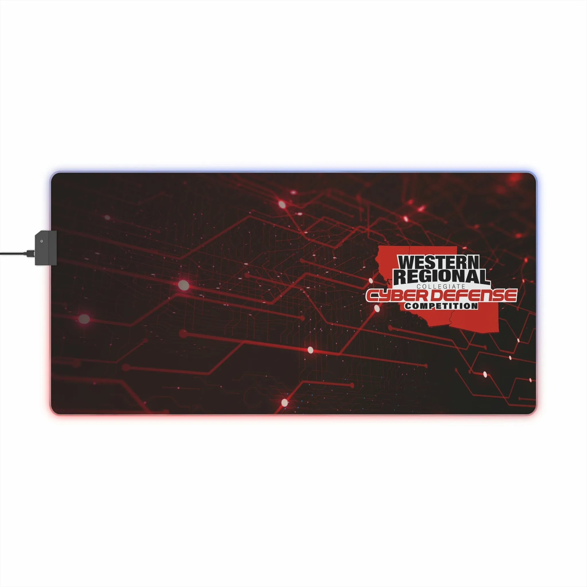 WRCCDC LED Gaming Mouse Pad