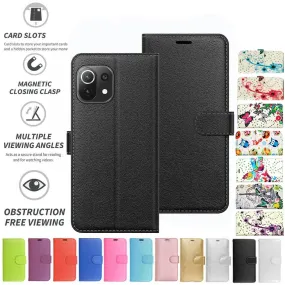 Xiaomi Mi 11 Lite Flip Folio Book Wallet Case